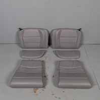 2000-2004 Porsche 911 996 Convertible Rear Seat Set Upper Lower Grey OEM