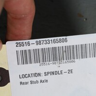 2005-2012 Porsche Boxster Cayman 987 Right Rear Spindle Knuckle Hub OEM