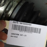 2005-2008 Porsche Boxster Cayman 987 2.7 Rear Axle Shaft Right OEM 98733202404