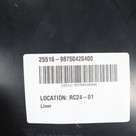 2005-2012 Porsche Boxster Cayman 987 Right Front Fender Liner Rear Half OEM