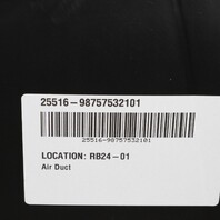 2006-2008 Porsche Cayman 987 Left Radiator Air Duct Shroud 98757532101 OEM