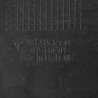 2006-2008 Porsche Cayman 987 Left Radiator Air Duct Shroud 98757532101 OEM