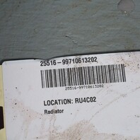 2005-2012 Porsche 911 997 Boxster Cayman 987 Right Radiator 99710613202 OEM