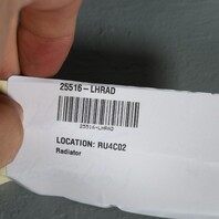 2005-2012 Porsche 911 997 Boxster Cayman 987 Left Radiator 99710613102 OEM