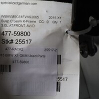 2012-2015 BMW X1 xDrive Front Subframe Crossmember 31116788965 OEM Used