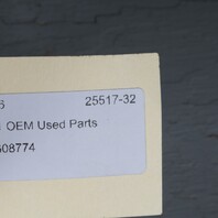 2013-2015 BMW X1 E84 3.0 Right Rear Axle Shaft CV Joint 33207591597 OEM Used