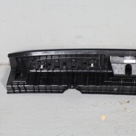 2013-2015 BMW X1 Trunk Latch Cover Entry Sill Trim Panel 51477380881 OEM Used