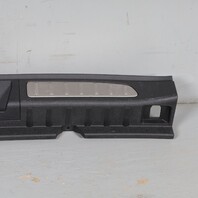 2013-2015 BMW X1 Trunk Latch Cover Entry Sill Trim Panel 51477380881 OEM Used