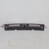 2013-2015 BMW X1 Trunk Latch Cover Entry Sill Trim Panel 51477380881 OEM Used