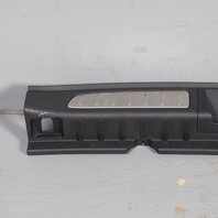 2013-2015 BMW X1 Trunk Latch Cover Entry Sill Trim Panel 51477380881 OEM Used