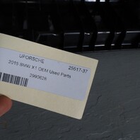 2013-2015 BMW X1 Trunk Latch Cover Entry Sill Trim Panel 51477380881 OEM Used