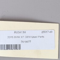 2013-2015 BMW X1 Battery Cable Negative 12427618677 OEM Used