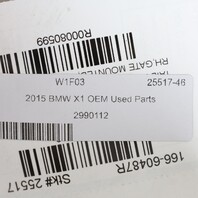 2012-2015 BMW X1 E84 Right Tail Light LED 63212990112 OEM Used