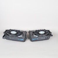 2008-2013 BMW 328i 335i M3 X1 Floor Speaker Subwoofer Pair 65139143143 OEM Used
