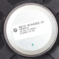 2008-2013 BMW 328i 335i M3 X1 Floor Speaker Subwoofer Pair 65139143143 OEM Used