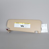 2006-2013 BMW 325Xi 328i 330i 335i X1 Beige Left Sun Shade Visor OEM Used