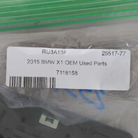 2012-2015 BMW X1 Trunk Lid Handle Release Switch 51247118158 OEM Used