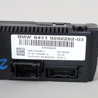 2010-2013 BMW 128i 135i 328i 335i M3 Climate Control Panel 64119292262 OEM Used