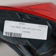 2012-2015 BMW 320i 328i 335i Left Tail Light 63217372785 OEM Used