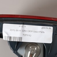 2012-2015 BMW 320i 328i 335i Right Tail Light Lid Mount 63217372794 OEM Used