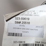 2014-2018 BMW 328D N47 Diesel Fuel Pump Diesel 16117243972 OEM