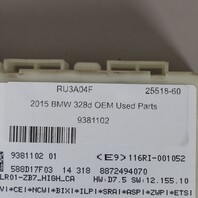 BMW 328i 335i 428i 435i Front Electronic Control Module 61359381102 OEM Used