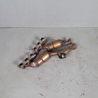 2010-2013 BMW 128i 328i Exhaust Manifold Front Rear Set 18407556989 OEM Used