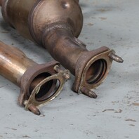 2010-2013 BMW 128i 328i Exhaust Manifold Front Rear Set 18407556989 OEM Used