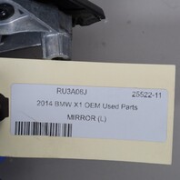 2013-2015 BMW X1 Left Side View Door Mirror OEM Used