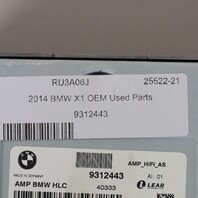 2012-2015 BMW X1 Amp Amplifier 65129312443 OEM Used