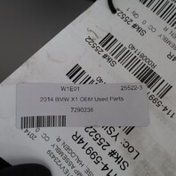 2013-2015 BMW X1 E84 Right Halogen Headlight 63117290238 OEM Used NOTE