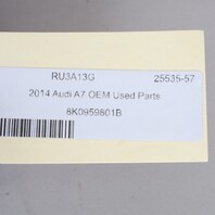 2014 Audi A7 Left Front Power Window Motor 8K0959801B OEM Used