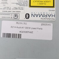 2012-2015 Audi A6 A7 Multimedia CD Player Head Unit 4G0035746E OEM Used