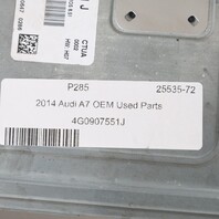 2014 Audi A7 C7 Engine Computer Module ECU ECM DME 4G0907551J OEM Used