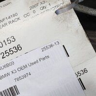 2006-2010 BMW X3 E83 Power Steering Gear Rack Pinion 32103444366 OEM Used