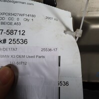 2004-2010 BMW X3 E83 Hood Sand Beige 41003449411 OEM Used