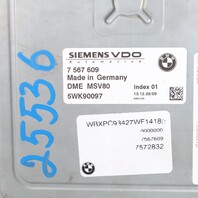 2007-2008 BMW 328i X3 3.0 Engine Computer ECU ECM DME 12147567610 OEM Used