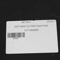 2007-2010 BMW X3 3.0 Air Cleaner Intake Duct 13713428065 OEM Used