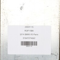 2011-2017 BMW X3 X4 Front Bumper Reinforcement 51647274662 OEM