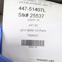 2011-2017 BMW X3 X4 Left Rear Axle Shaft CV Joint 33207598031 OEM