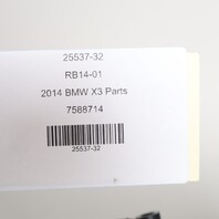 2011-2017 BMW X3 F25 Upper Air Cleaner Air Duct OEM