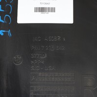 2011-2018 BMW X3 X4 Right Front Fender Liner Front Half 51717213642 OEM