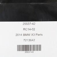 2011-2018 BMW X3 X4 Right Front Fender Liner Front Half 51717213642 OEM