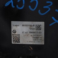 2011-2017 BMW X3 X4 Radiator Fan With Shroud 600 Watt 17427560877 OEM