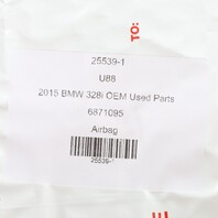 BMW 228i 328i 335i 428i 435i Left Steering Wheel Airbag 32306871095 OEM Used