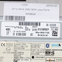 2015 BMW 328i AM-FM-CD Receiver Head Unit 65129365839 OEM Used