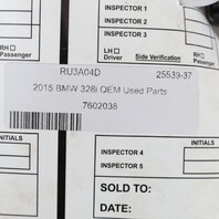 2015 BMW 328i Mass Air Flow Meter Sensor 13627602038 OEM Used