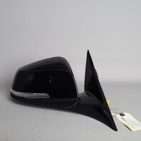 2014-2016 BMW 320i 328i 330i 335i Right Side View Door Mirror Black OEM Used