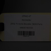 2002 Porsche Boxster OEM Parts