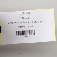 2002 Porsche Boxster 2.7 Speedometer Instrument Cluster 98664120302 OEM